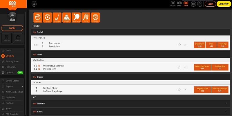 888sport live lazybos