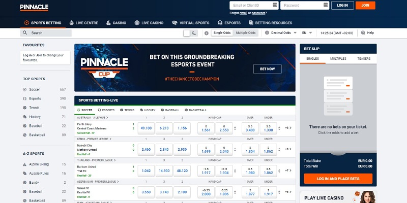 Pinnacle Pagrindinis Puslapis